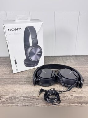 NEW Sony MDR-ZX310AP ZX Series Wired On-Ear Headphones with Mic